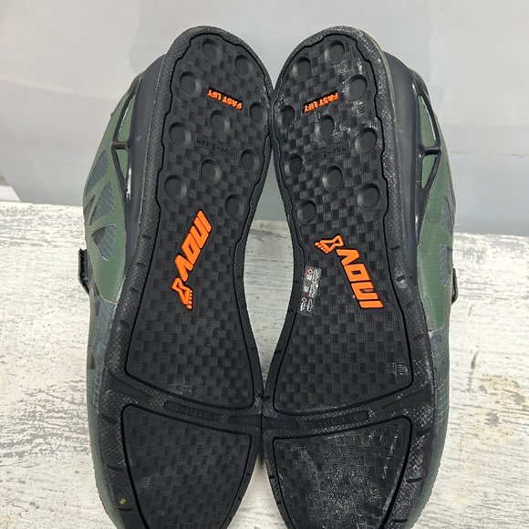 Inov-8 FASTLIFT 335 (Men): Elevate Performance in Thyme/Black/Orange - Picture 10 of 10
